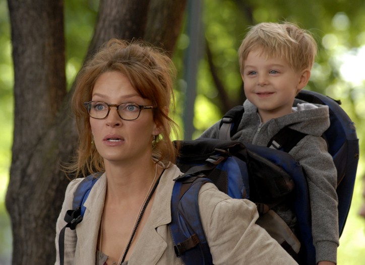 Uma Thurman Figures Out 'Motherhood'