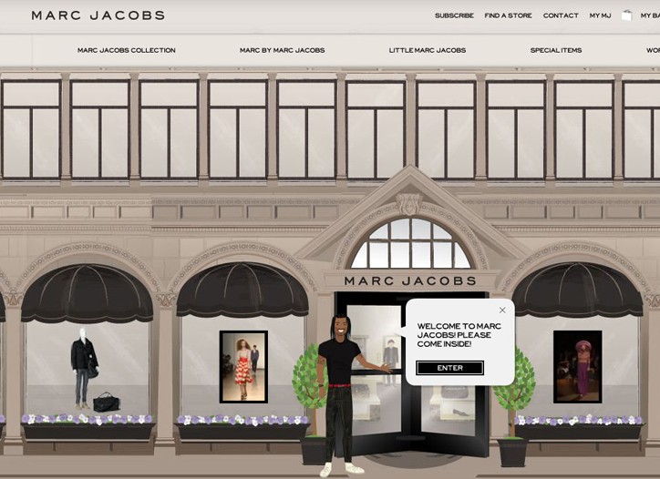 Marc Jacobs Launches Playful E-Commerce Site