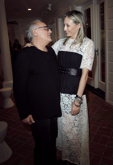 Max and Lubov Azria Celebrate MOCA’s Latest Exhibit