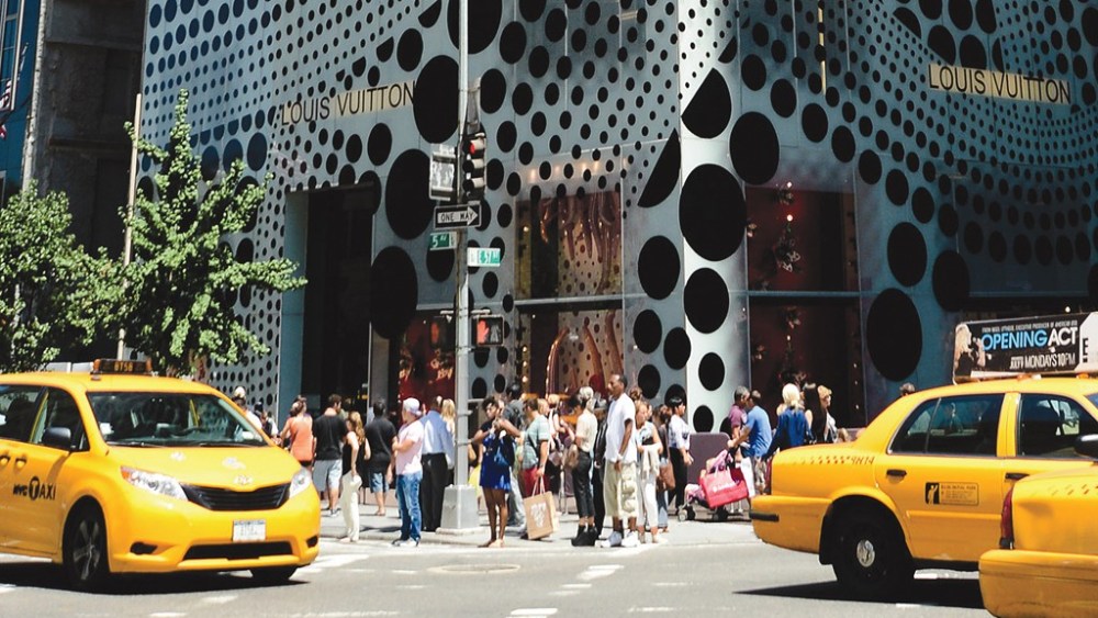 Louis Vuitton Unveils Yayoi Kusama's Windows New York