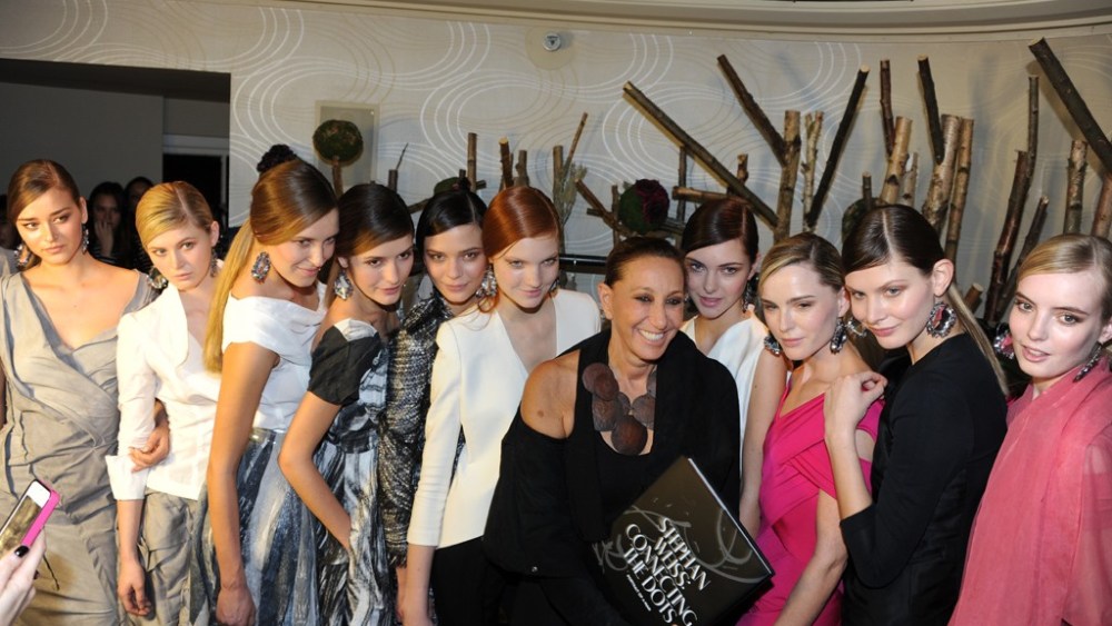 Donna Karan Swings Through London