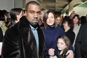 Kanye West and Phoebe Philo