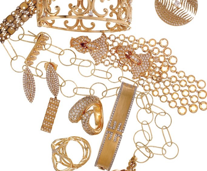 Couture Jewelry Trend: Gold Goes Bold