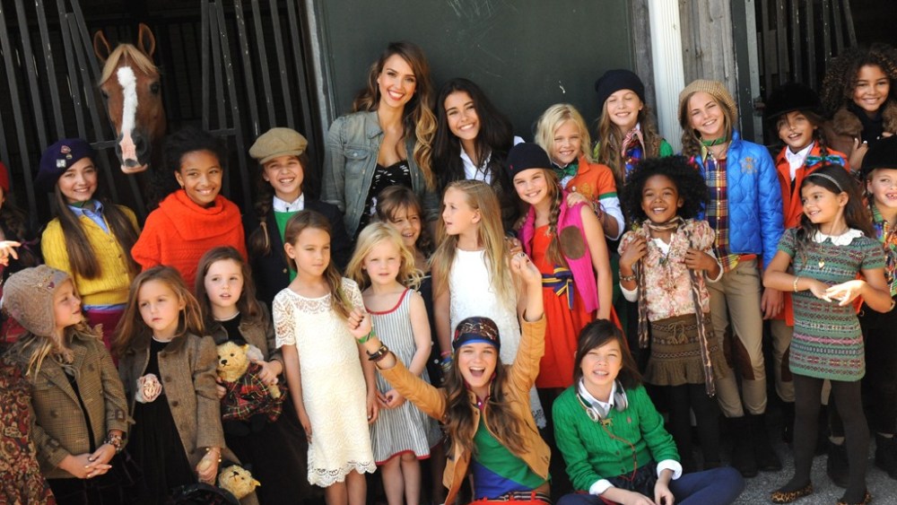 Ralph Lauren Hosts Girls' Fall Runway Show With Jessica Alba