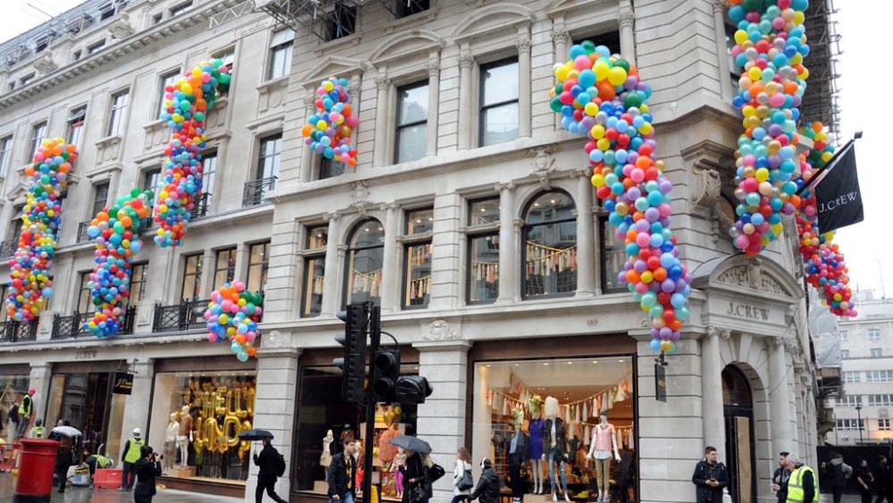 J. Crew Opens London Store With Bang