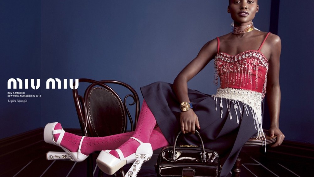 Emerging Actresses Pose Miu Miu Campaign