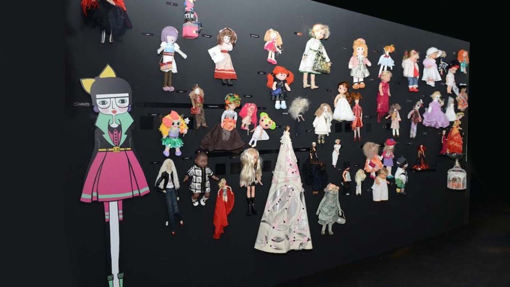 Designers Support 'The Wall of Dolls' Installation