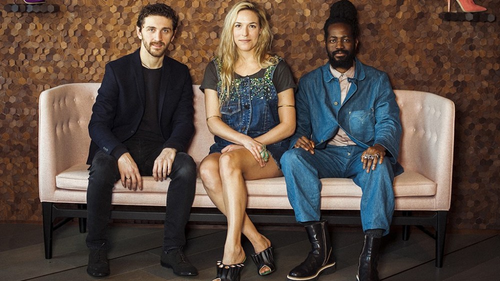 A portrait of David Koma, Mary Alice Malone and Roy Luwolt.