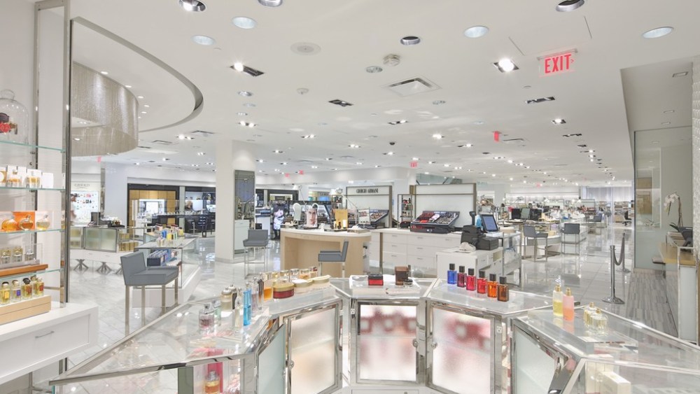 Neiman's Remodels Beauty Beverly Hills