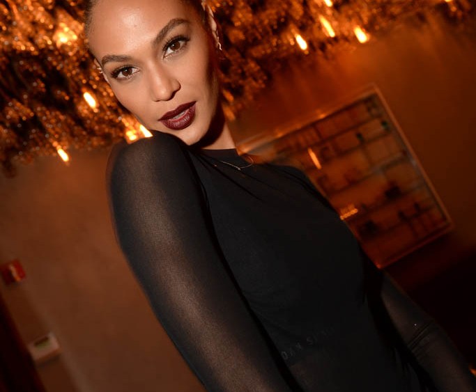 Joan Smalls Brings Out Models to Toast True Religion