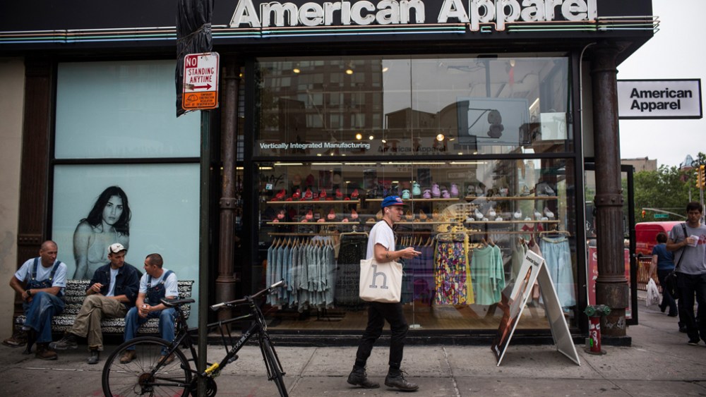 American Apparel store