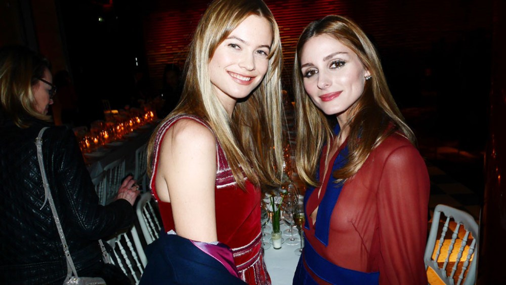 Behati Prinsloo and Olivia Palermo