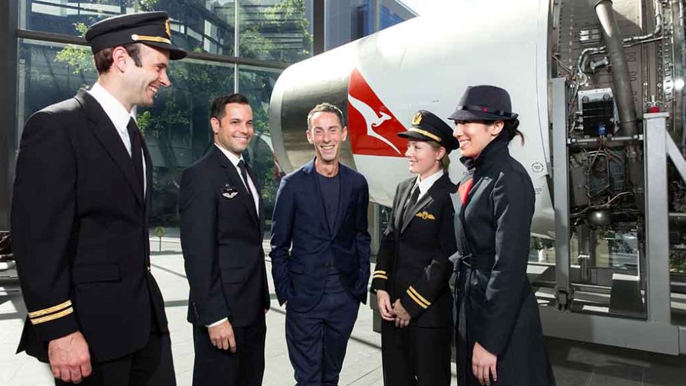 Martin Grant Designs Qantas Uniform