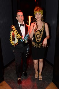 Jeremy Scott and Katy Perry