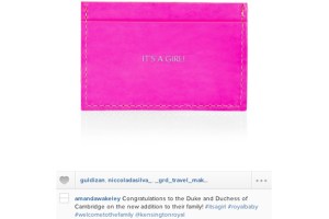 Brands Congratulate Duchess of Cambridge