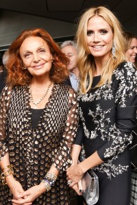 Elle, Diane von Furstenberg, Heidi Klum
