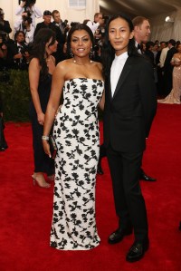 Taraji P. Henson in Balenciaga with Alexander Wang
