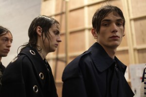 Backstage, Alexander McQueen, Men's, Spring, 2016