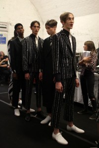 Backstage, Alexander McQueen, Men's, Spring, 2016