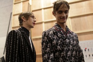 Backstage, Alexander McQueen, Men's, Spring, 2016