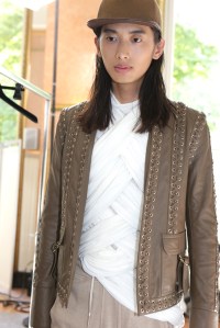 Backstage at Balmain Men's Spring 2016