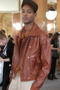 Backstage at Balmain Men's Spring 2016