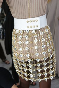 Backstage at Balmain Men's Spring 2016
