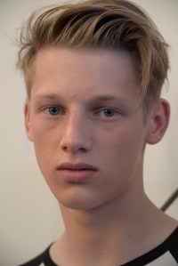 Backstage at Burberry Men's RTW Spring 2016