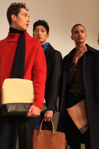 Backstage at Burberry Men's RTW Spring 2016