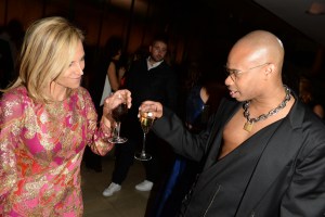 Tory Burch and Shayne Oliver at CFDA 2015 After Party