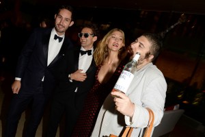 Kevin Systrom, Casey Neistat, Karlie Kloss and The Fat Jew at CFDA 2015 After Party