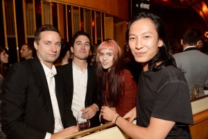 Jack McCollough, Lazaro Hernandez, Grimes and Alexander Wang at CFDA 2015 After Party