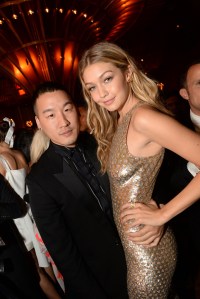 Richard Chai and Gigi Hadid at CFDA 2015 After Party