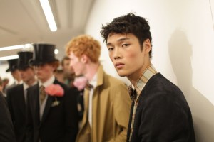 Backstage, Dunhill, Men's, Spring, 2016
