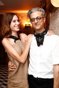 Alexa Chung and Max Vadukul