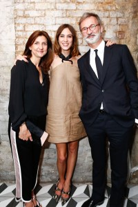 Sophie Delafontaine, Alexa Chung and Jean Cassegrain