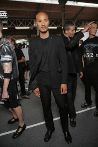 Backstage at Givenchy Men's RTW Spring 2016