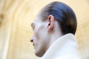 Backstage at Haider Ackermann Men's Spring 2016