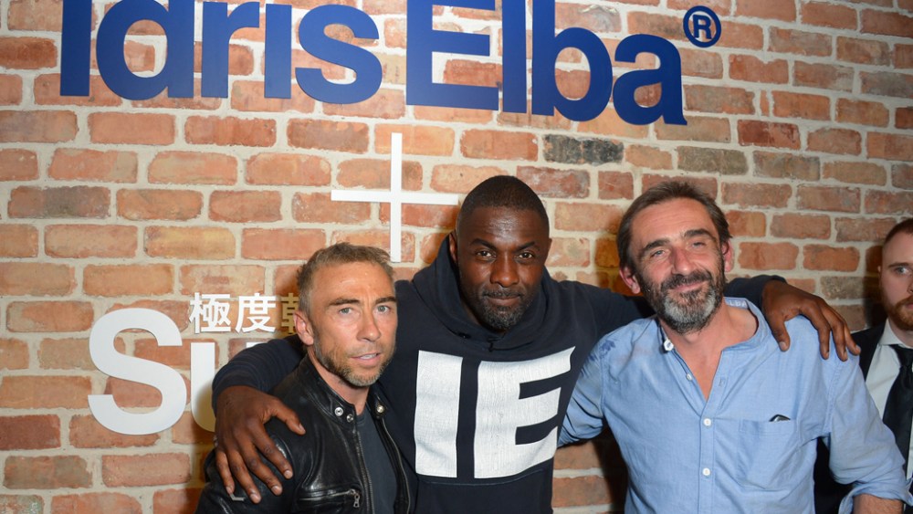 James Holder, Idris Elba and Julian Dunkerton