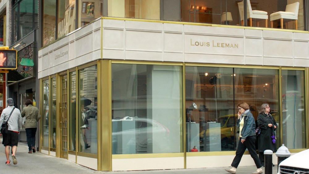 Louis Leeman Opens Madison Avenue Store