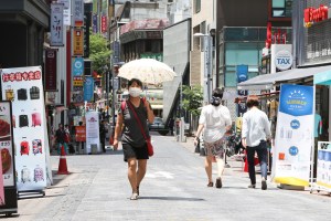 Myeongdong, Seoul, Korea, MERS