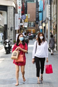Myeongdong, Seoul, Korea, MERS