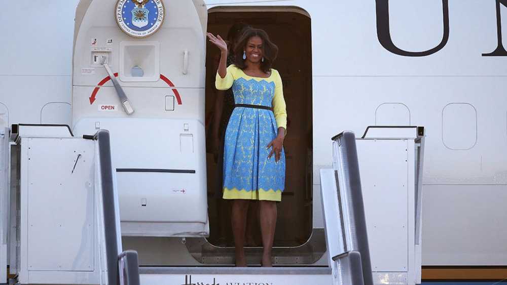 Michelle Obama Preen by Thorton Bregazzi Mary Katranzou
