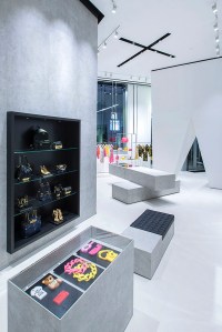 Interior of Moschino store