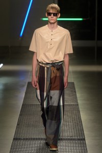 MSGM Men's RTW Spring 2016