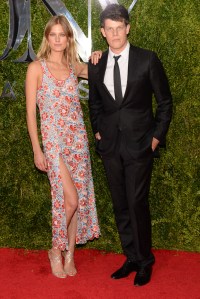 Constance Jablonski and Wes Gordon at the Tony Awards