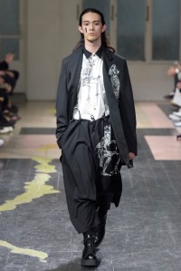 Yohji Yamamoto Men's RTW Spring 2016