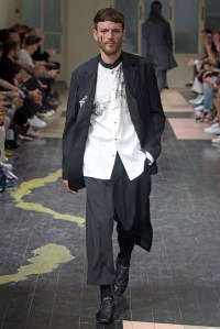 Yohji Yamamoto Men's RTW Spring 2016