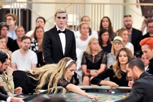 Jemima Kirke Front Row at Chanel Couture Fall 2015