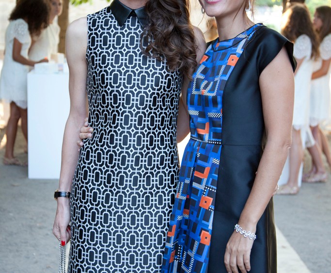 Charlotte Casiraghi and Virginie Ledoyen